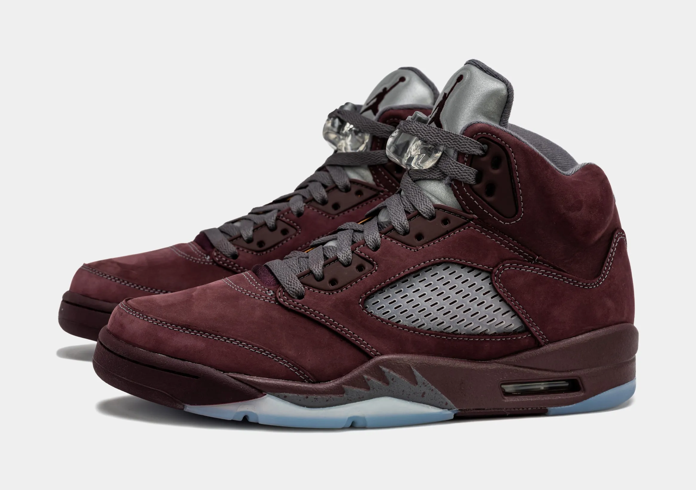 Air Jordan 5 Retro Burgundy Mens Lifestyle Shoes (Burgundy)