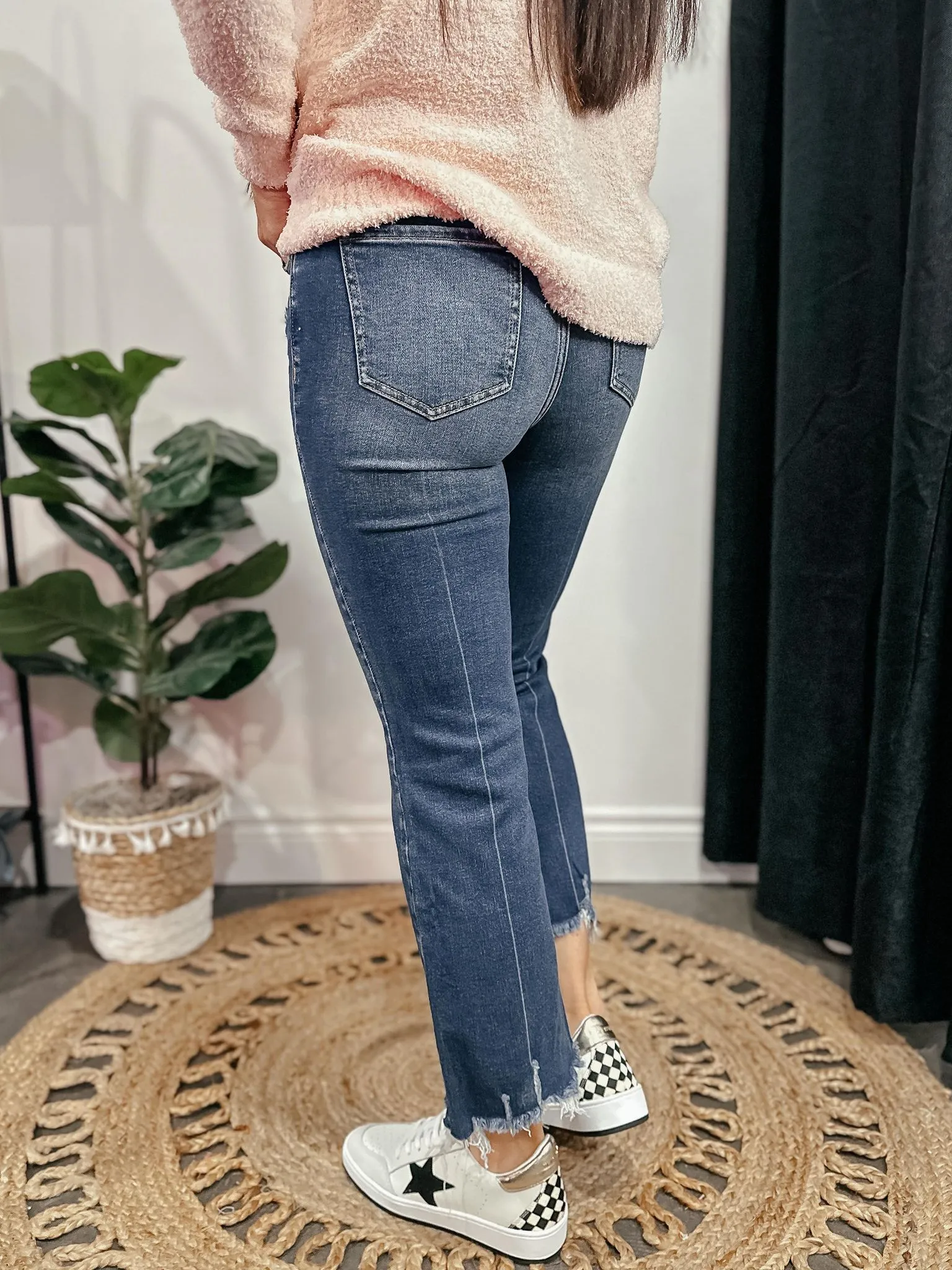 Kirk Crop Flare Denim Jeans