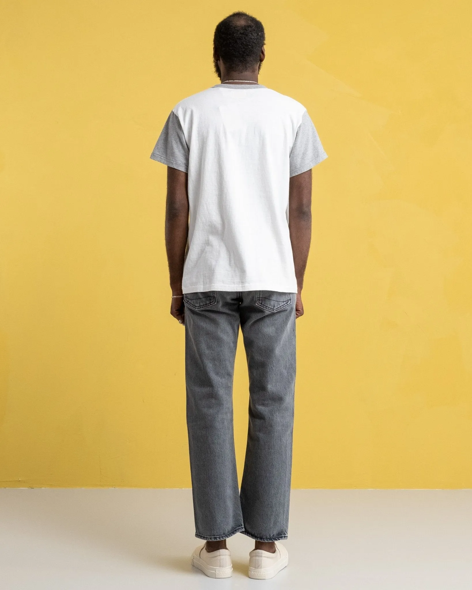 La'ie SS T-Shirt Off White / Hambledon Grey "Tennessee Smokes"
