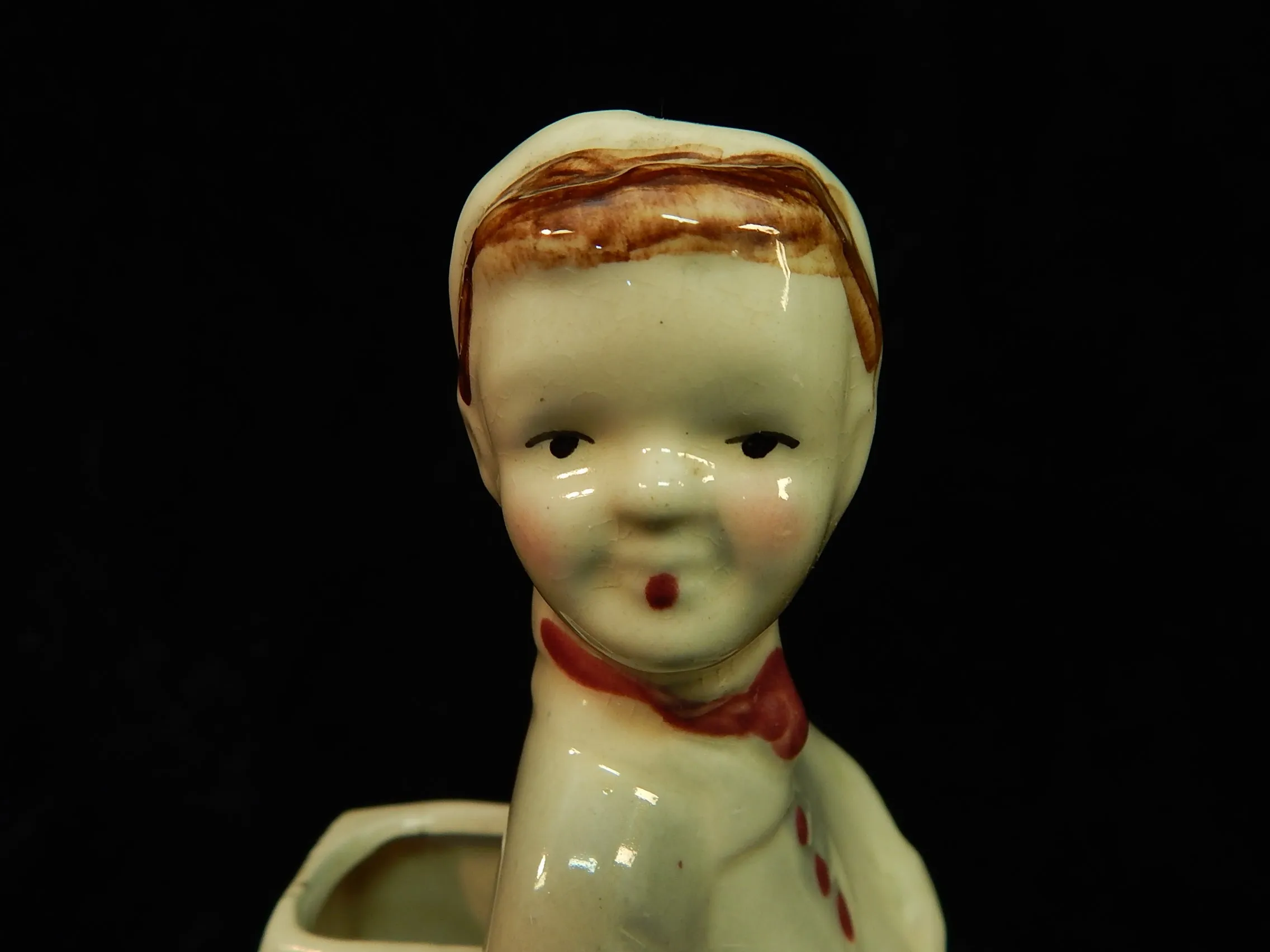 McCoy "Dutch Boy" Figurine/Planter  - RARE and Very Good Condition