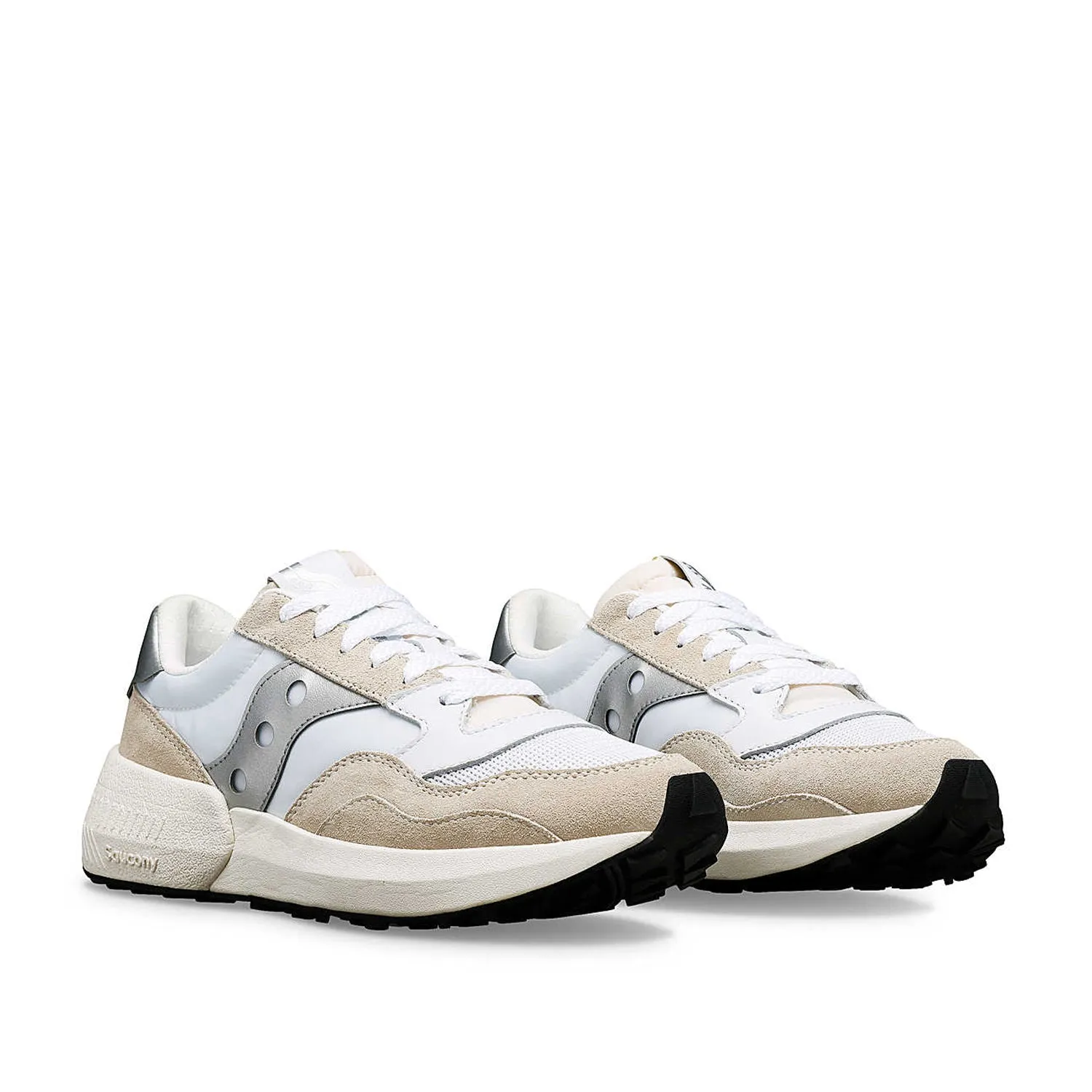 Saucony Women's Jazz NXT in White/Silver