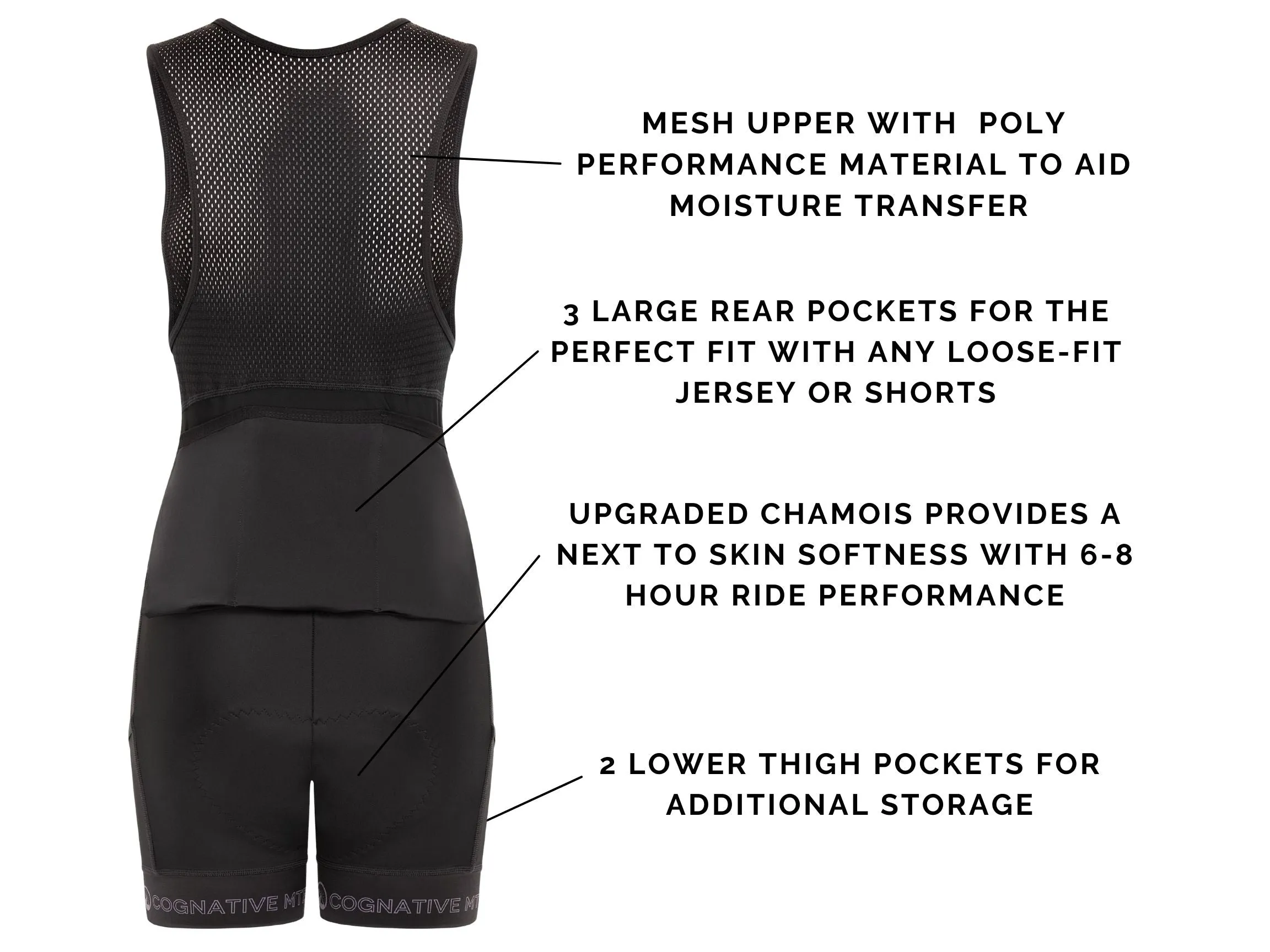 Women's Endurance Tech Pocket Bibs
